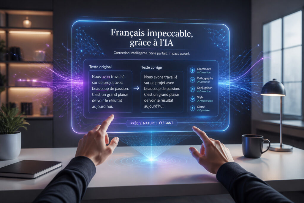 Lia au service du francais parfait